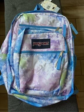 blue and white tie dye jansport backpack Jansport | Bags | Jansport Tiedye Bookbag Backpack Blue White
